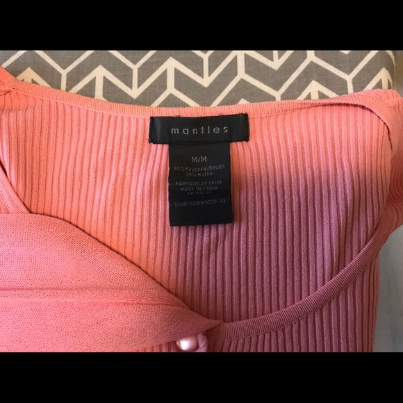 Mantles Pink Spring Cardigan - Picture 4 of 4